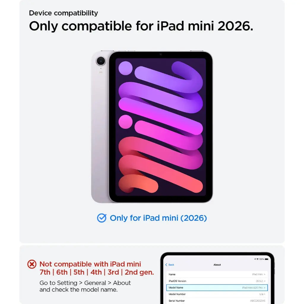 iPad Mini 8 Case (2026) Nano Pop