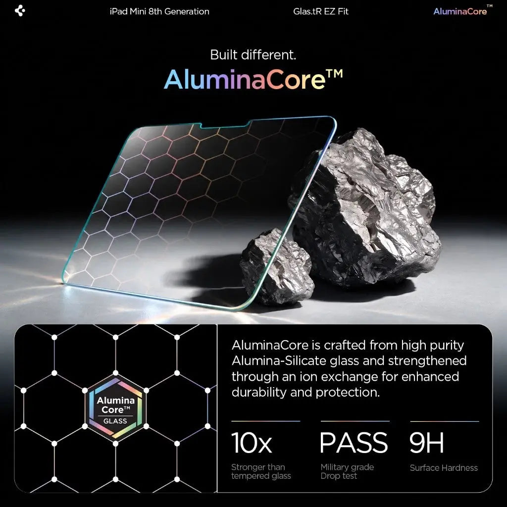 iPad Mini 8 Screen Protector (2026) Glas.tR EZ Fit