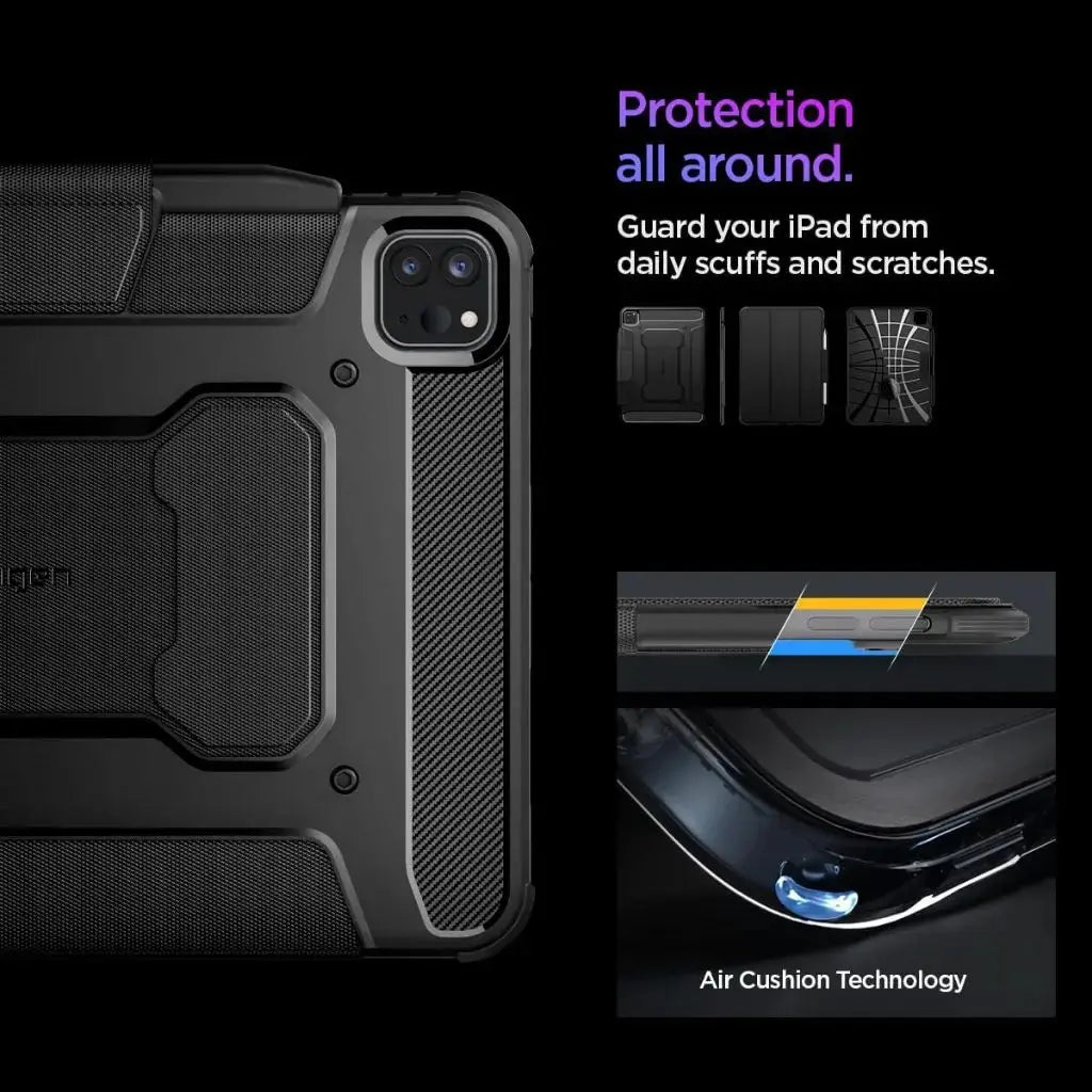 Spigen iPad Pro 11" Case (2024) Rugged Armor Pro