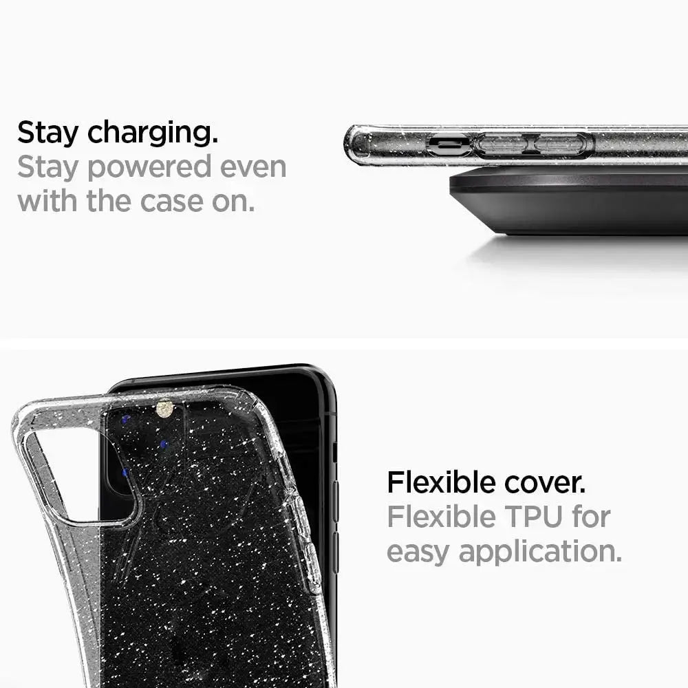 iPhone 11 Pro Max Case Liquid Crystal Glitter - Spigen Singapore