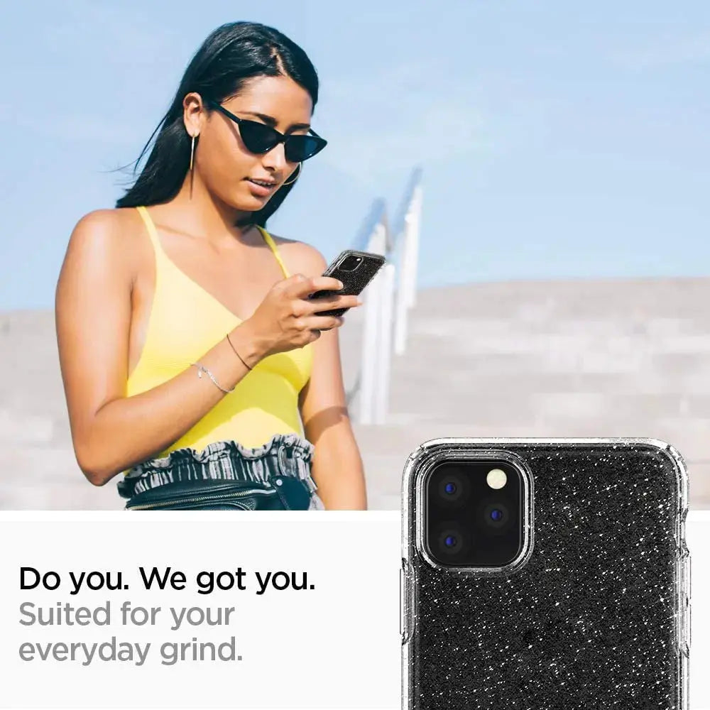 iPhone 11 Pro Max Case Liquid Crystal Glitter - Spigen Singapore