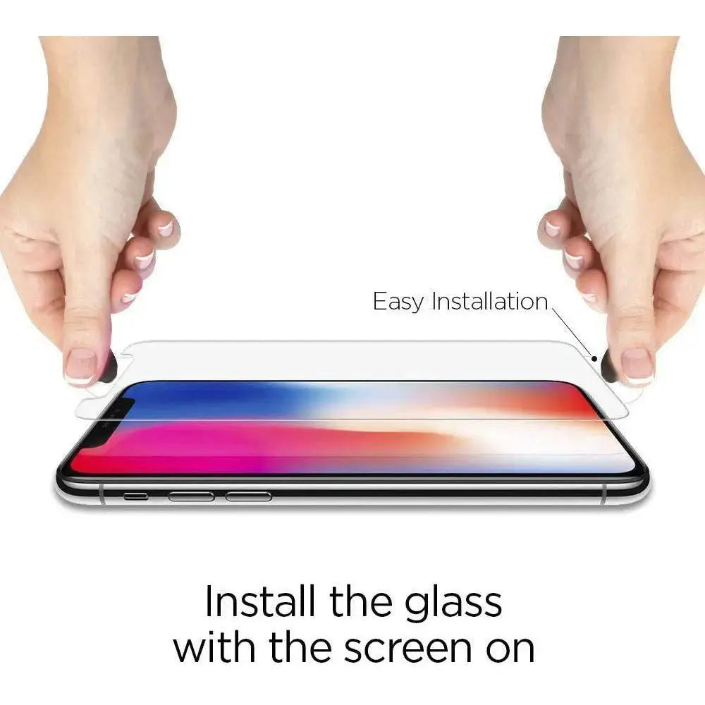 iPhone XS Max / iPhone 11 Pro Max Screen Protector Glas.tR SLIM HD - Spigen Singapore