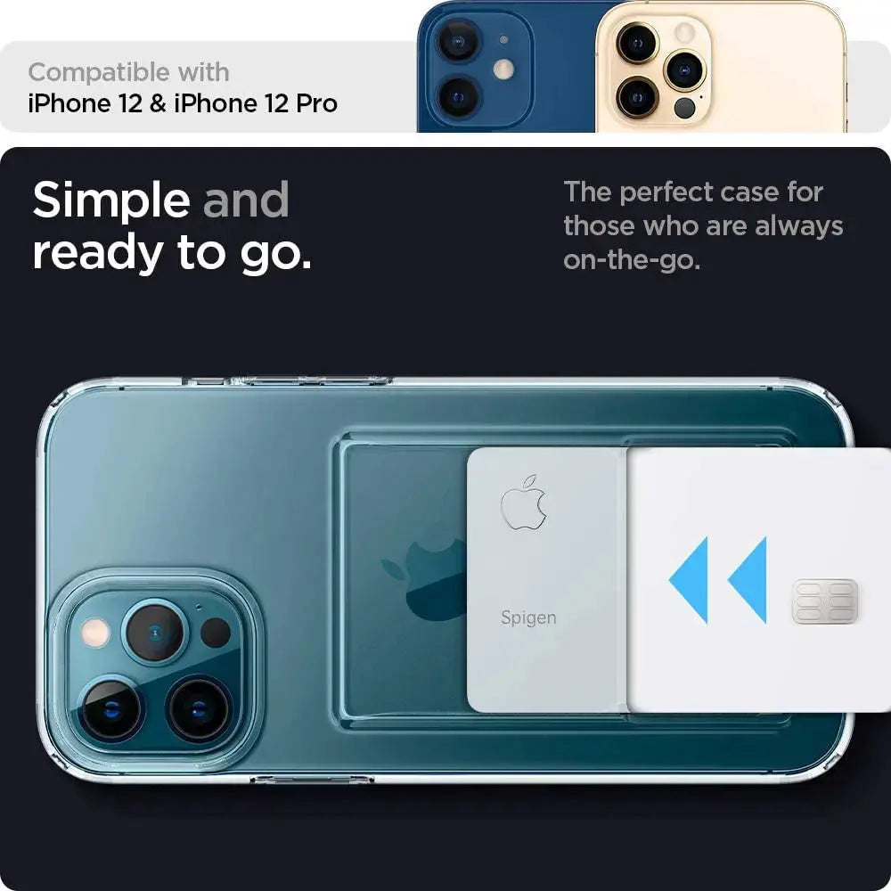 iPhone 12 Pro / iPhone 12 Case Crystal Slot - Spigen Singapore