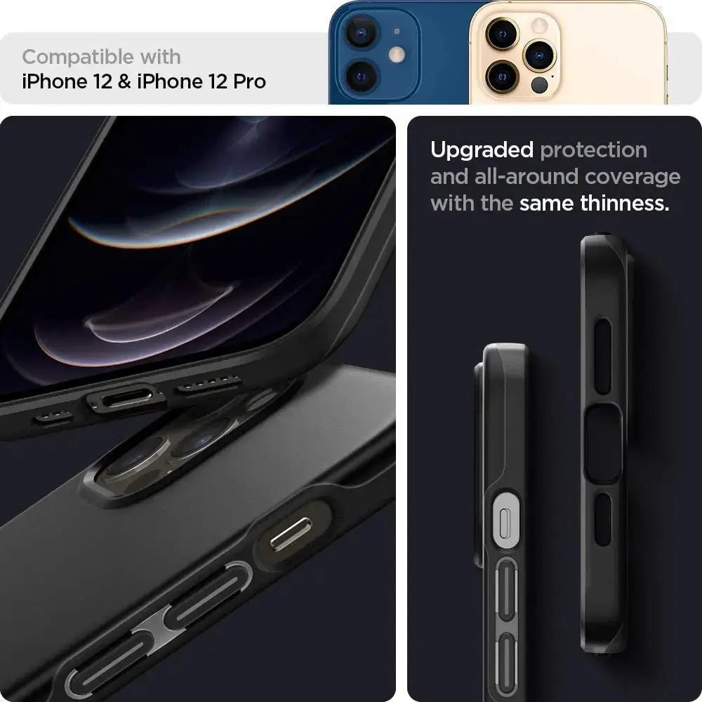 iPhone 12 Pro Case Thin Fit - Spigen Singapore