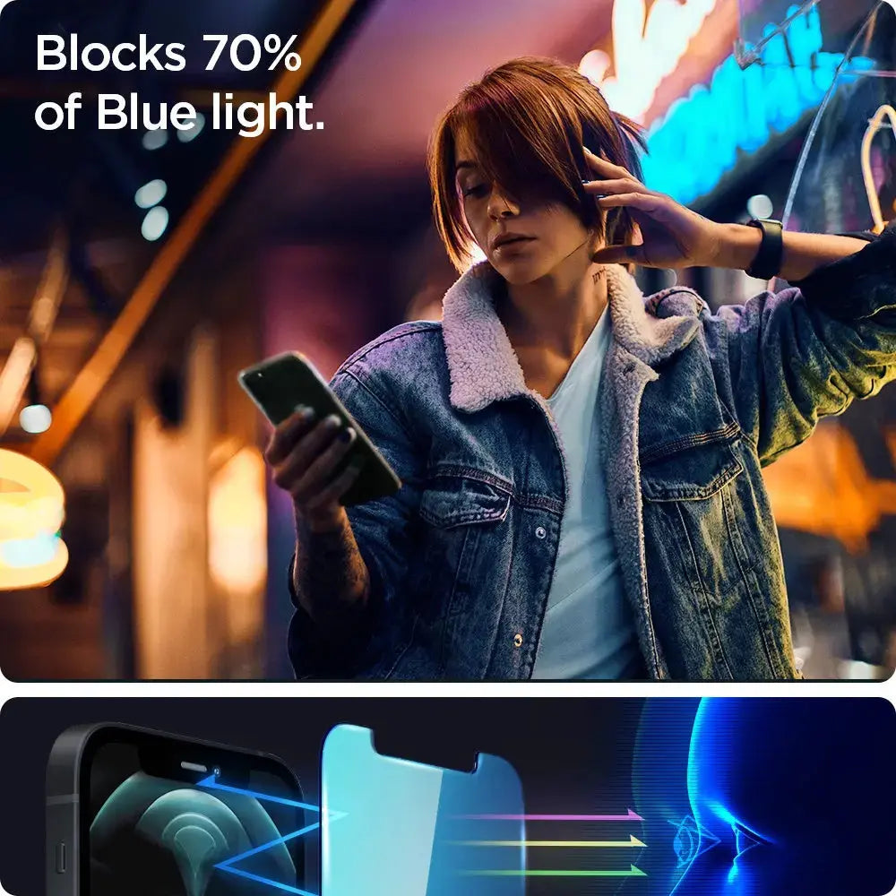 iPhone 12 Pro Max Screen Protector Glas.tR Slim HD - Spigen Singapore
