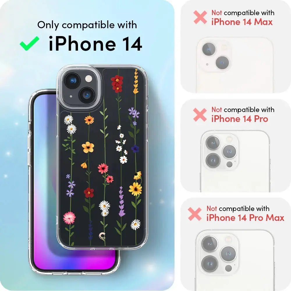 CYRILL iPhone 14 / iPhone 13 Case Flower Garden - Spigen Singapore
