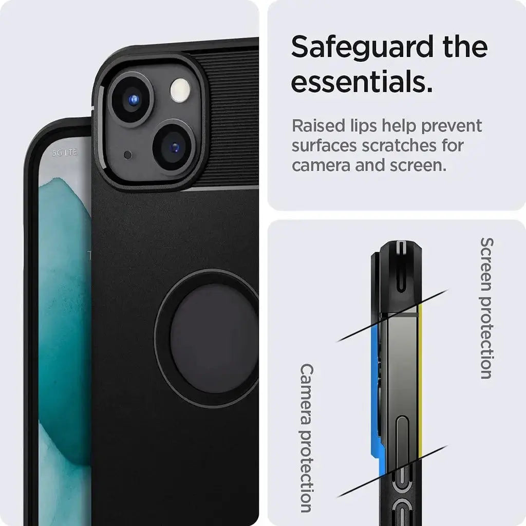 iPhone 13 Case Rugged Armor - Spigen Singapore