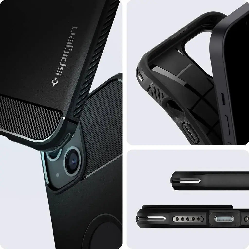 iPhone 13 Case Rugged Armor - Spigen Singapore