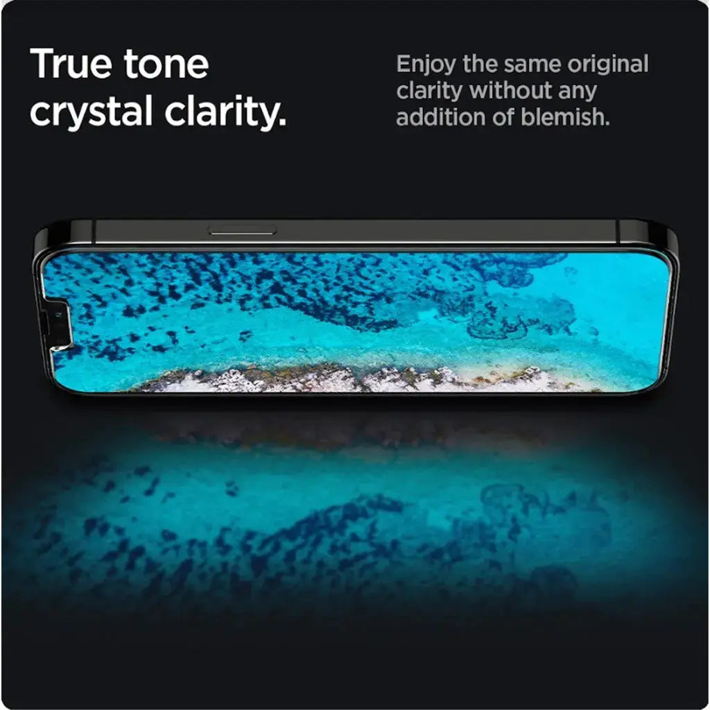 iPhone 14 Plus / iPhone 13 Pro Max Screen Protector GLAS.tR Slim - Spigen Singapore