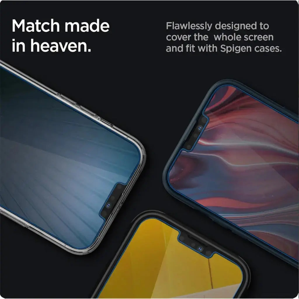 iPhone 14 Plus / iPhone 13 Pro Max Screen Protector GLAS.tR Slim - Spigen Singapore