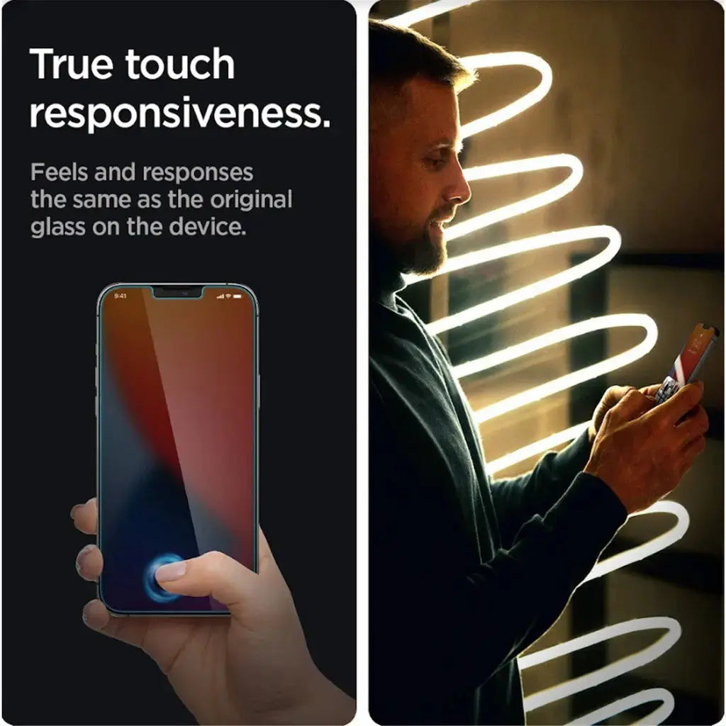iPhone 14 Plus / iPhone 13 Pro Max Screen Protector GLAS.tR Slim - Spigen Singapore