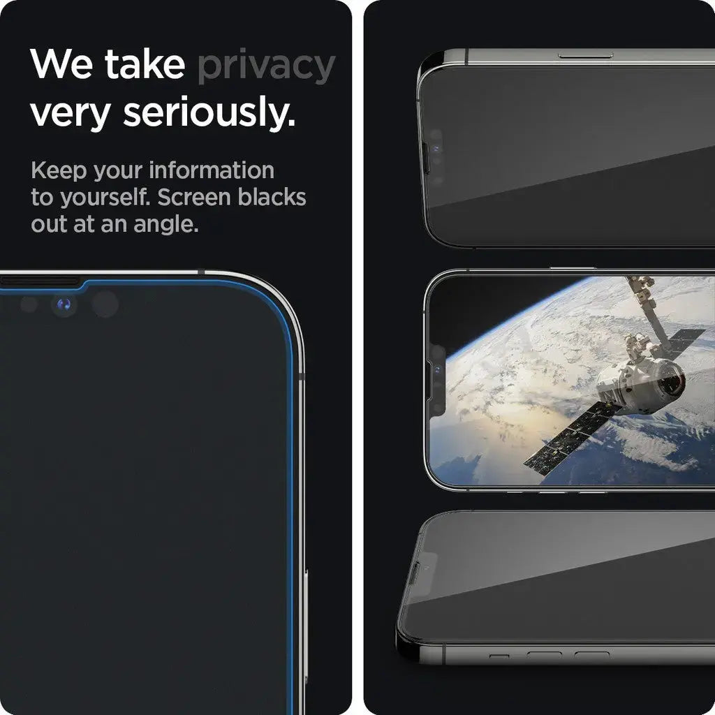 iPhone 14 Plus / iPhone 13 Pro Max Screen Protector Privacy HD - Spigen Singapore