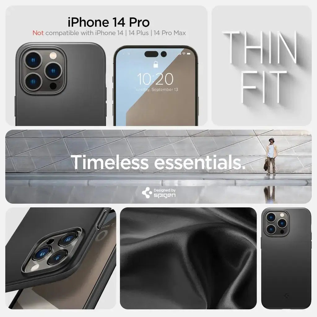 iPhone 14 Pro Case Thin Fit - Spigen Singapore