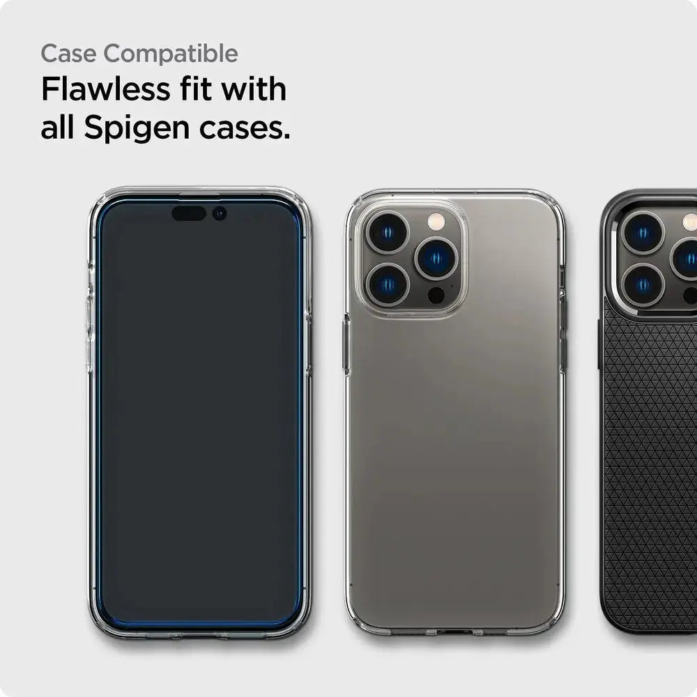 iPhone 14 Pro Screen Protector Full Coverage HD - Spigen Singapore