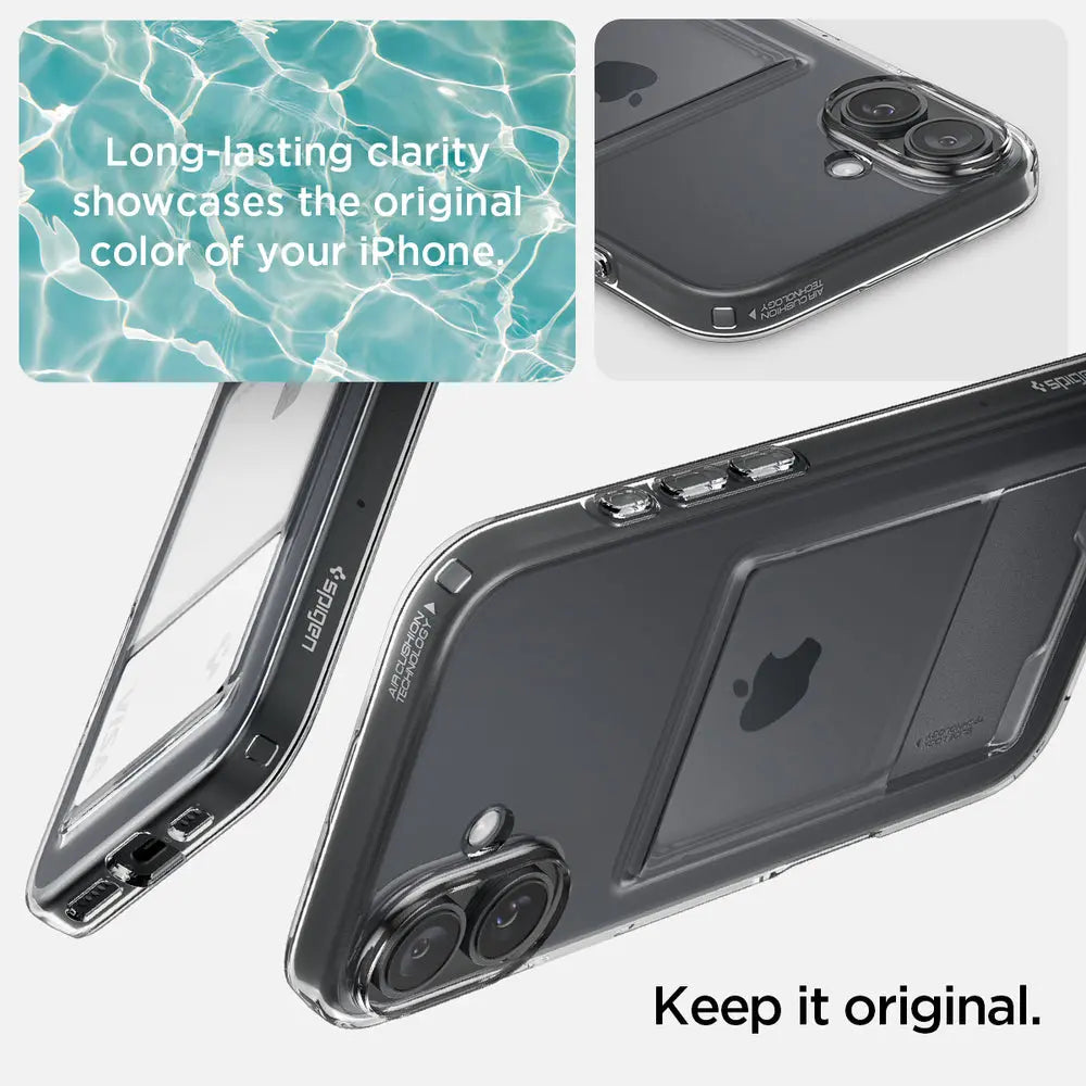 iPhone 16 Plus Case Crystal Slot