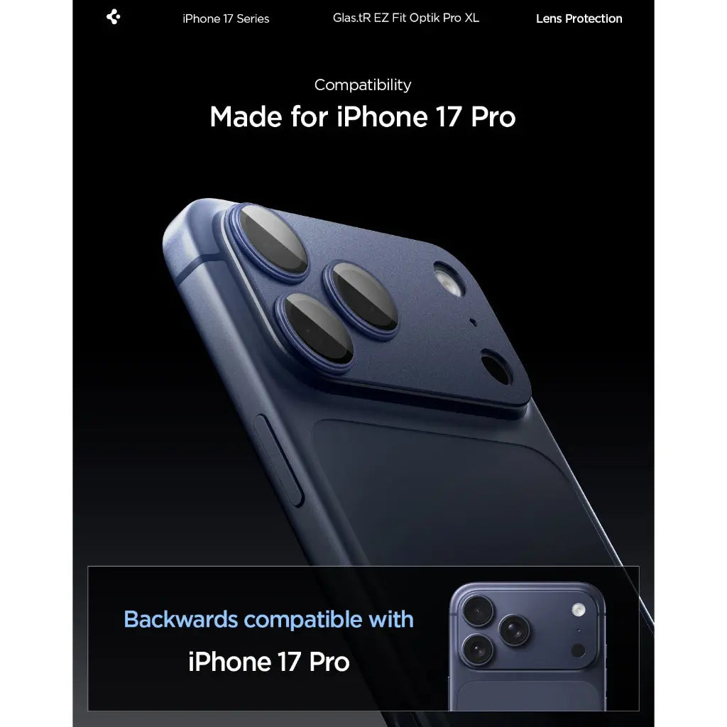 iPhone 17 Pro Lens Protector Optik Pro XL EZ Fit