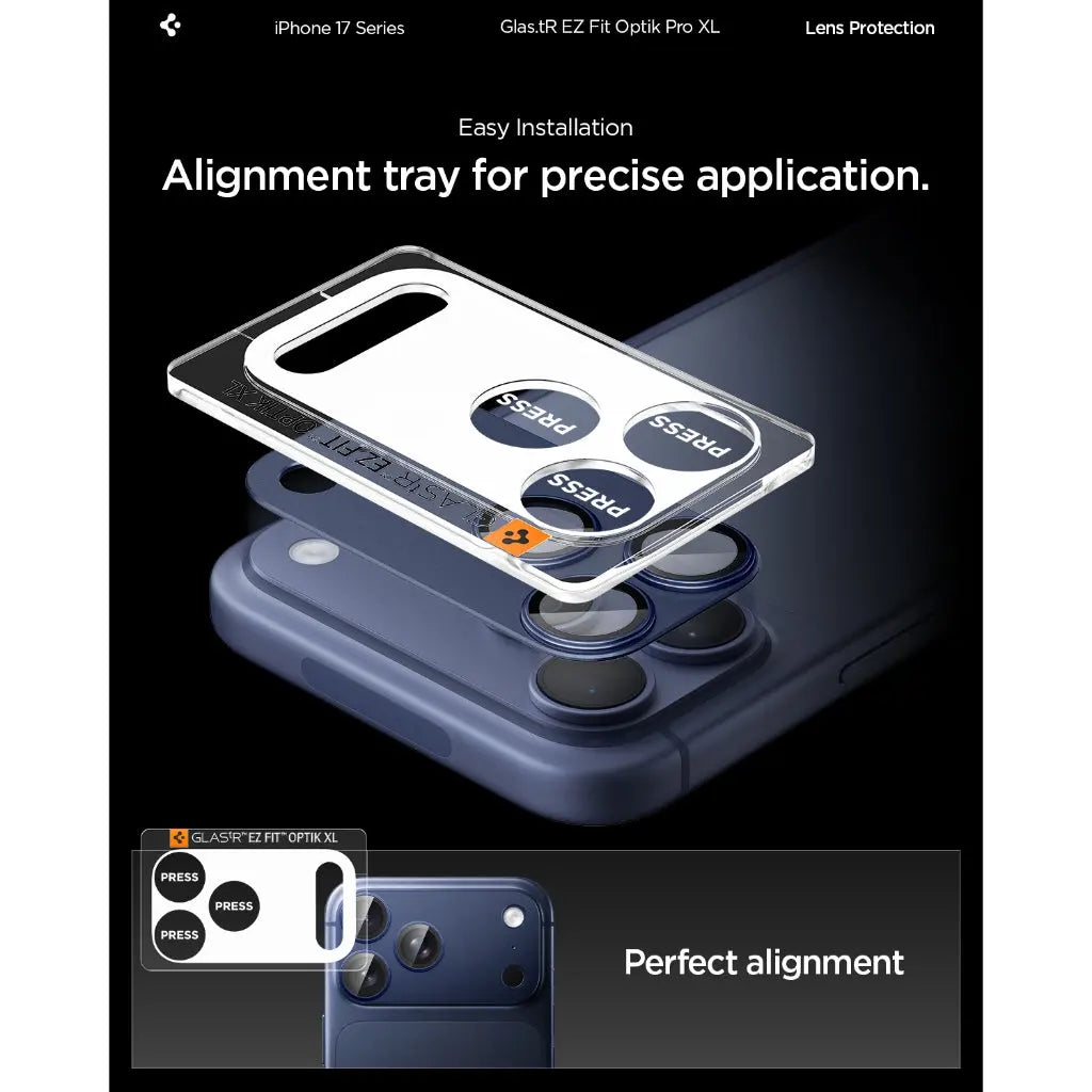 iPhone 17 Pro Lens Protector Optik Pro XL EZ Fit