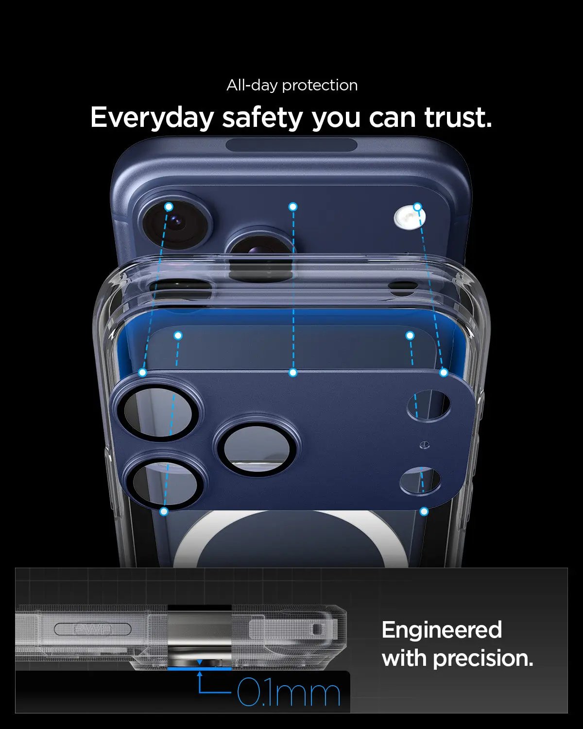 iPhone 17 Pro Max Lens Protector Optik Pro XL EZ Fit