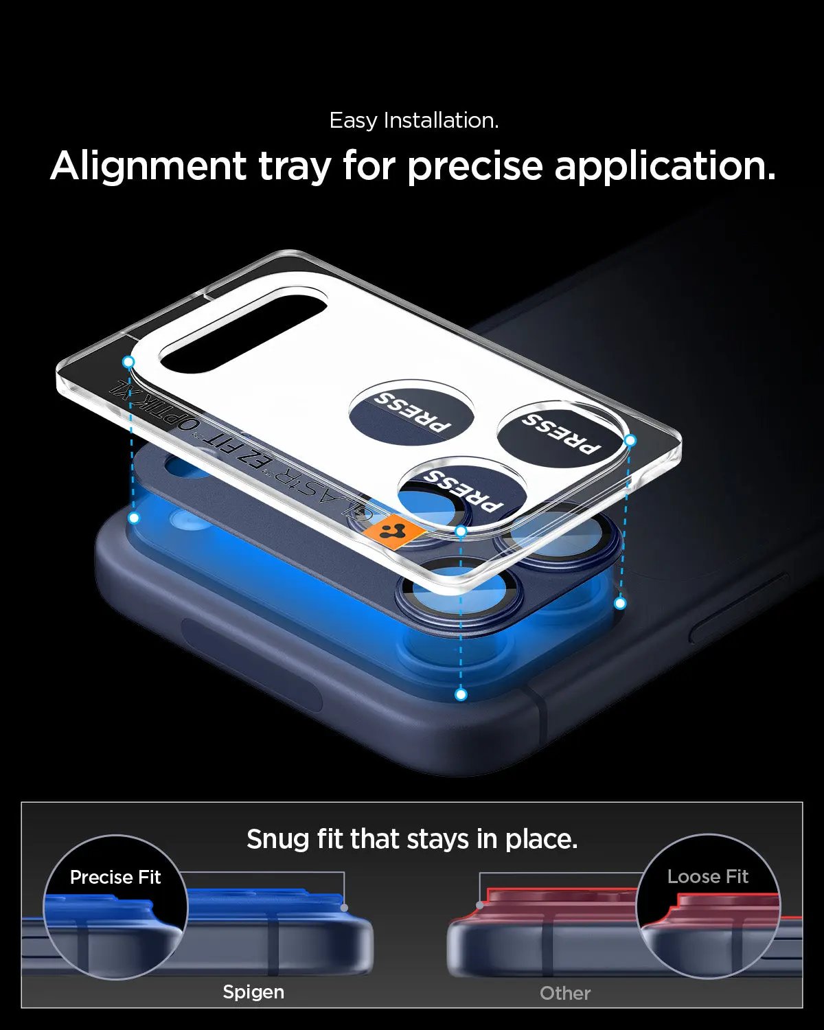 iPhone 17 Pro Max Lens Protector Optik Pro XL EZ Fit