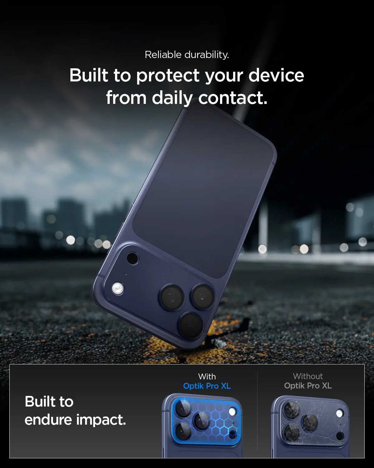 iPhone 17 Pro Max Lens Protector Optik Pro XL EZ Fit