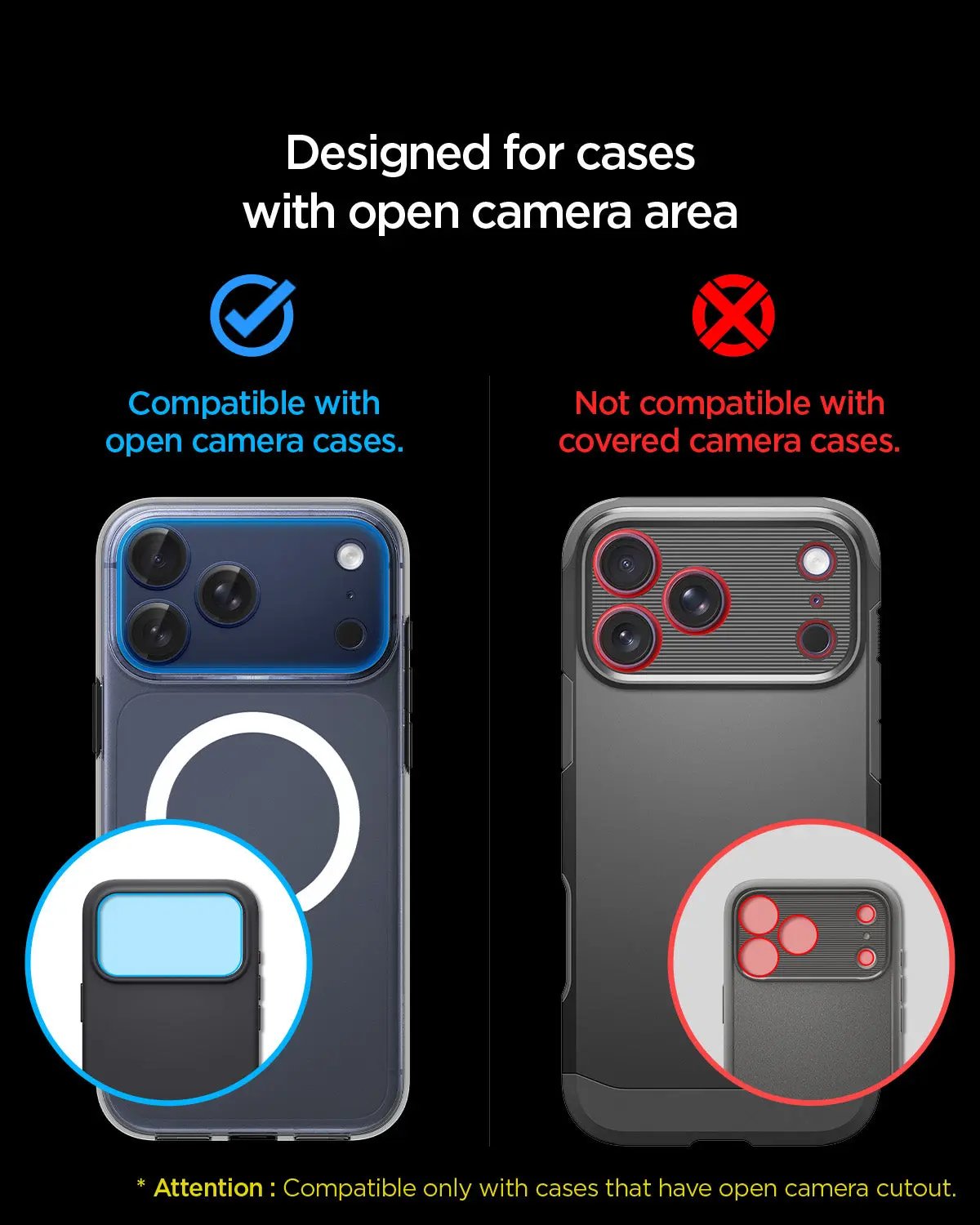 iPhone 17 Pro Max Lens Protector Optik Pro XL EZ Fit