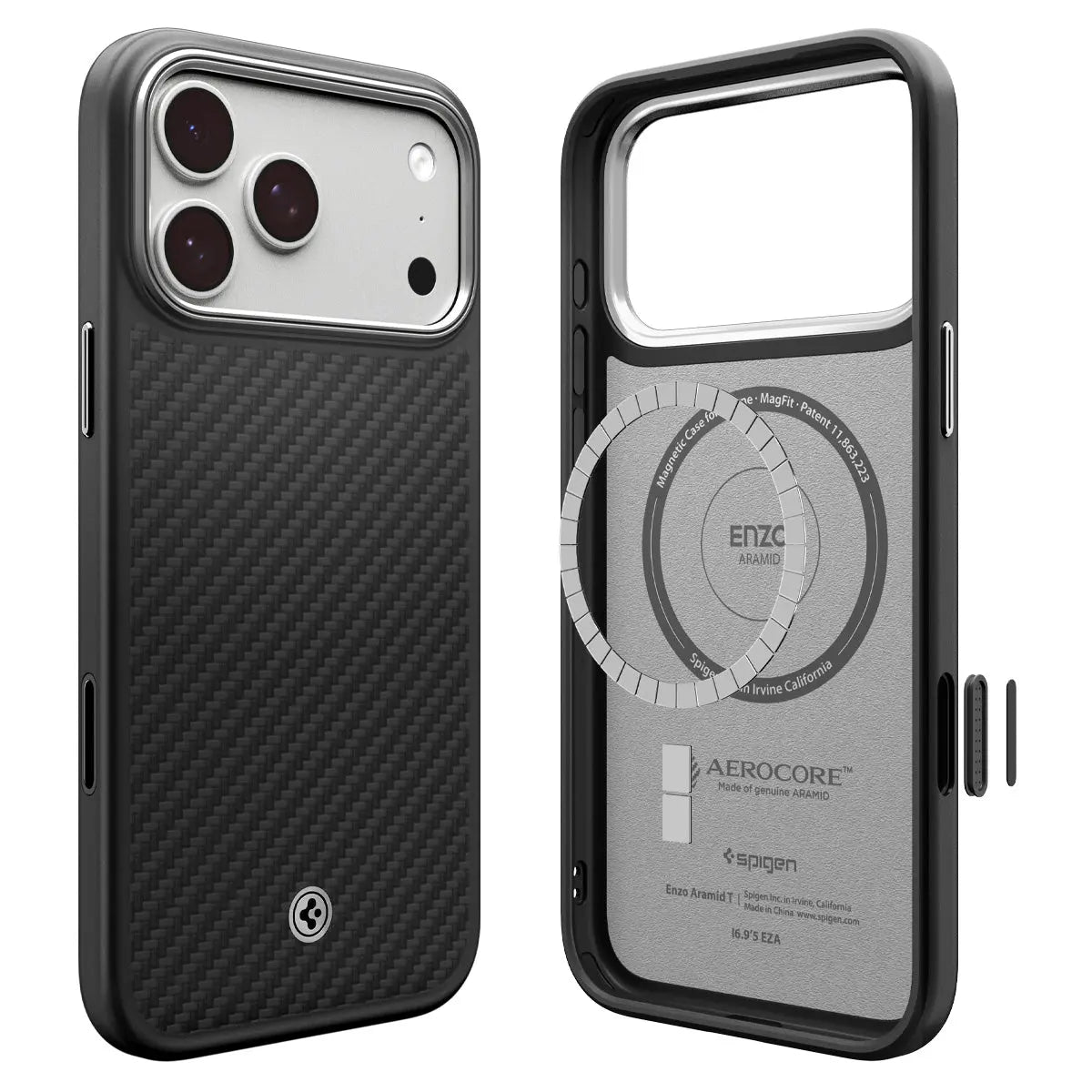 iPhone 18 Pro Max / 17 Pro Max Case Enzo Aramid T MagFit