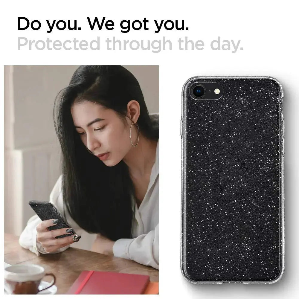 iPhone SE (2022 / 2020) / iPhone 8 / iPhone 7 Case Liquid Crystal Glitter - Spigen Singapore