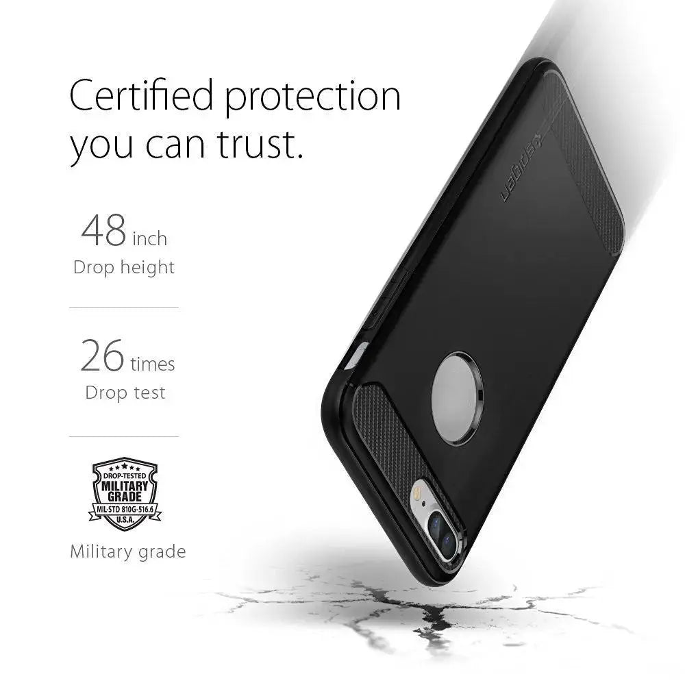 iPhone 8 Plus / iPhone 7 Plus Case Rugged Armor - Spigen Singapore