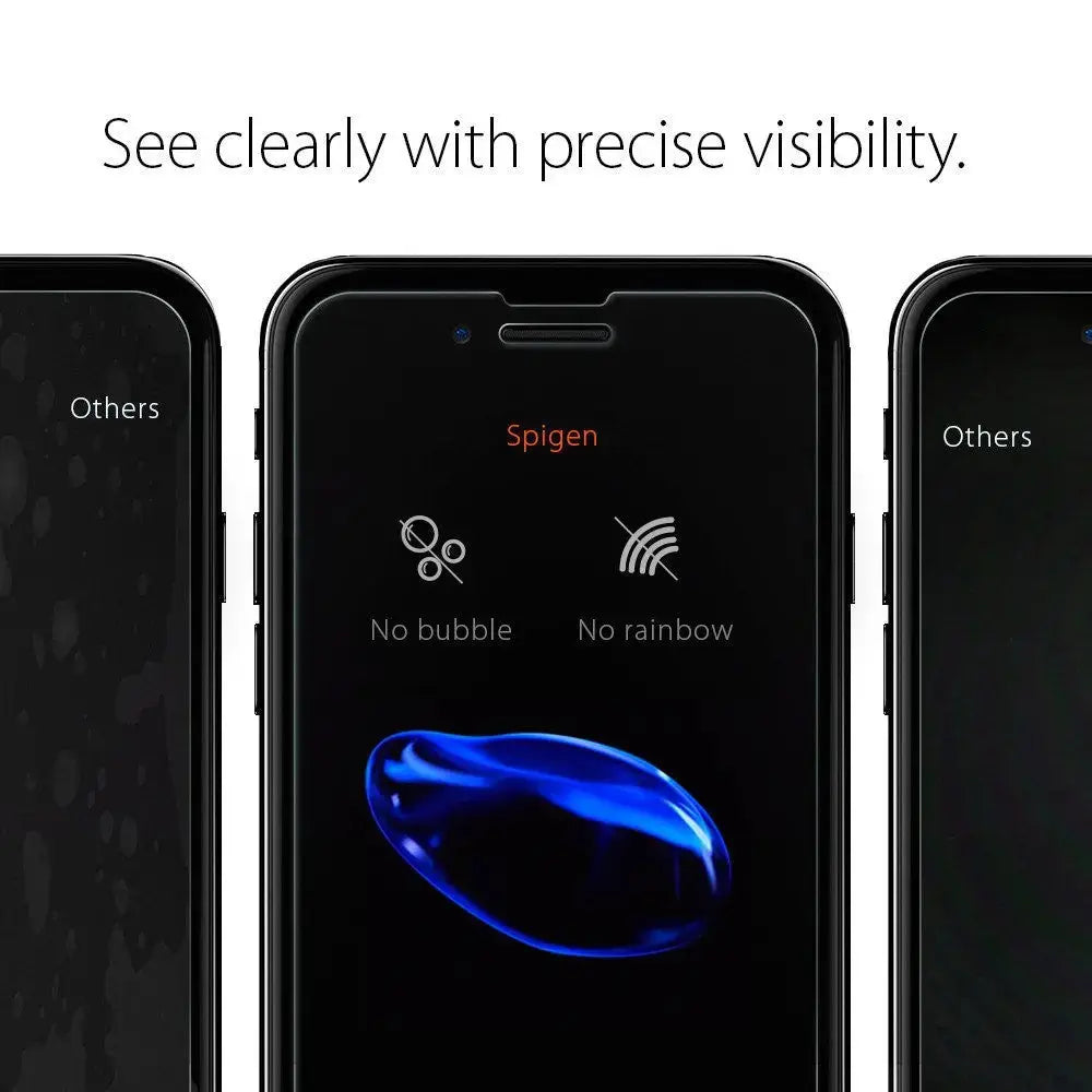 iPhone 7 / iPhone 8 Screen Protector GLAS.tR Slim - Spigen Singapore