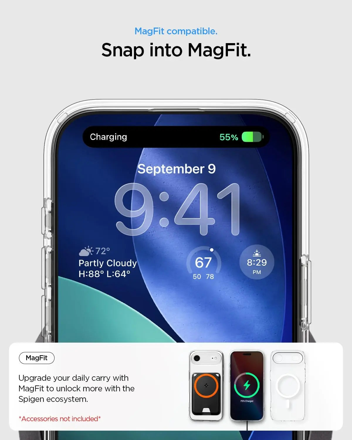 iPhone Air Case Ultra Hybrid MagFit Frost