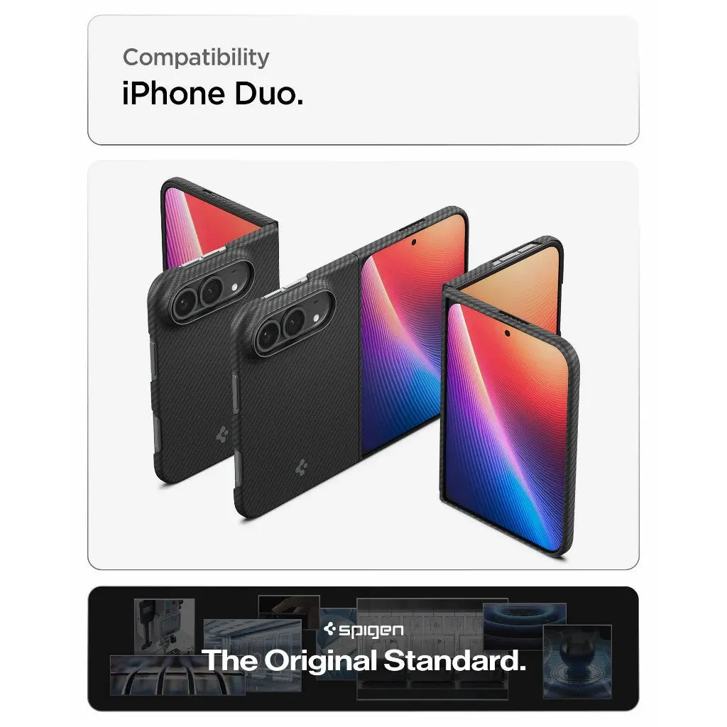 iPhone Duo Case Air Skin Aramid Magfit