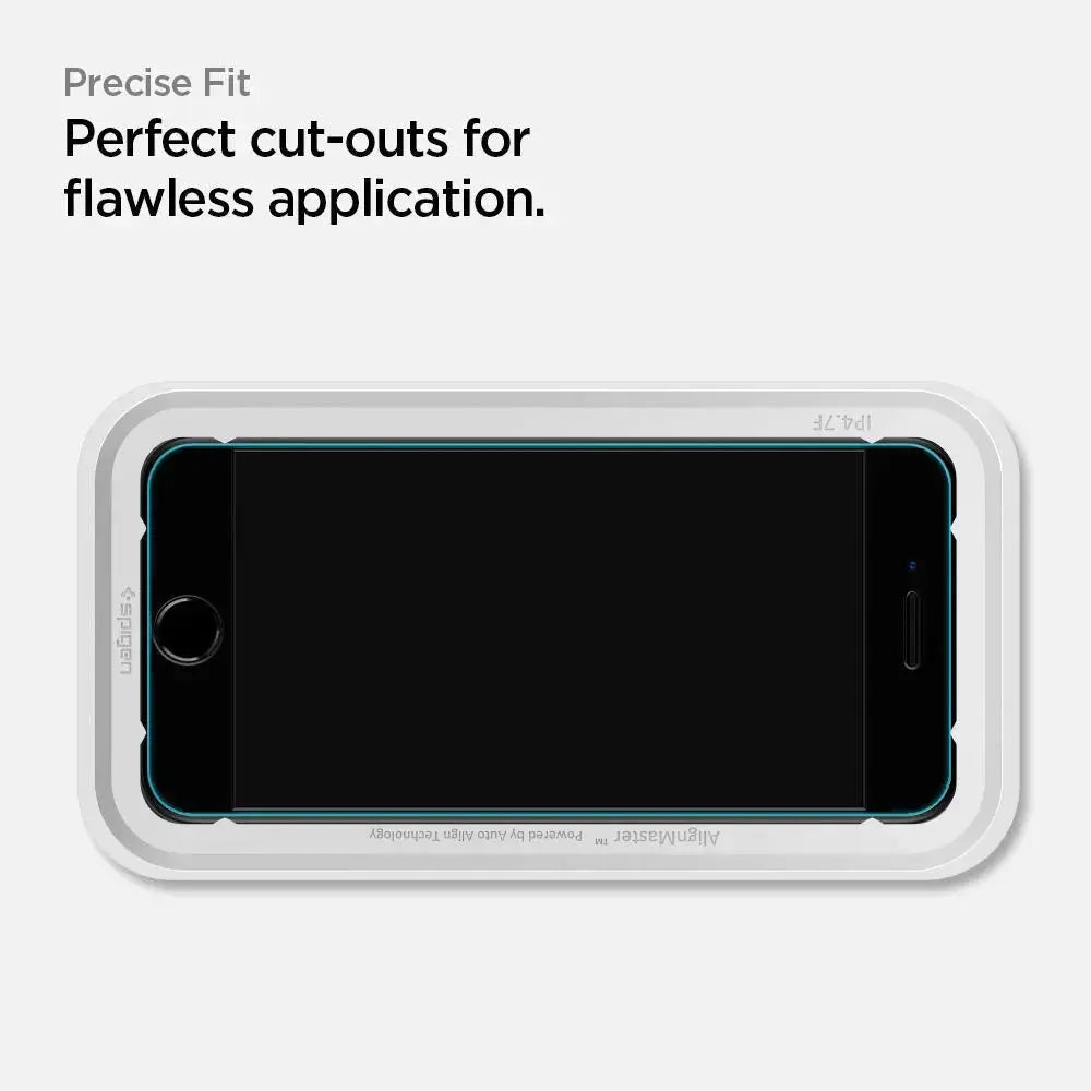 iPhone SE 2022 AlignMaster Tempered Glass - Spigen Singapore