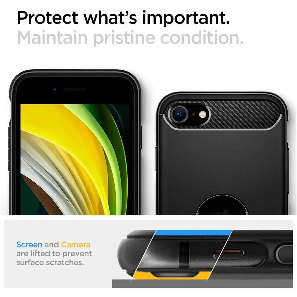iPhone SE Case Rugged Armor - Spigen Singapore