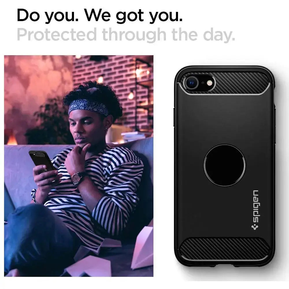 iPhone SE Case Rugged Armor - Spigen Singapore