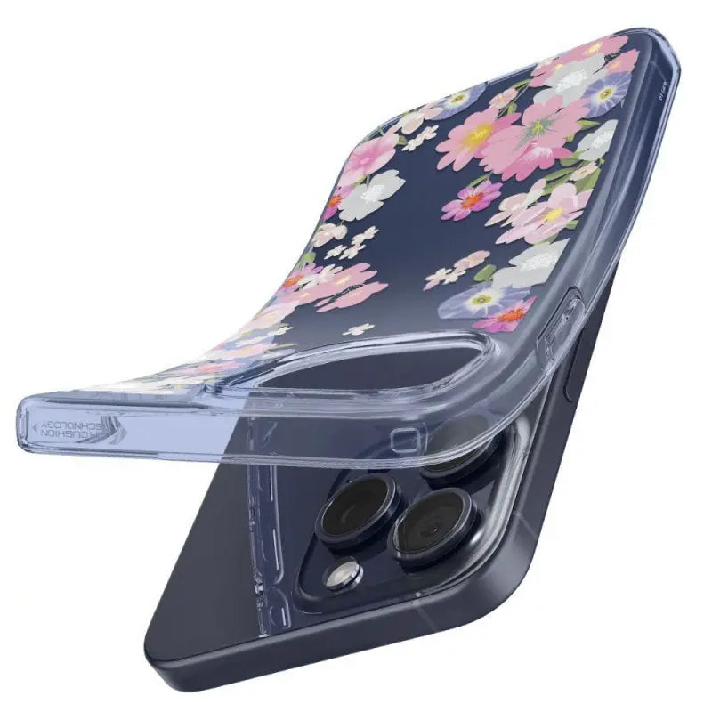 CYRILL Cecile iPhone 15 Pro Case Liquid Crystal Blossom - Spigen Singapore