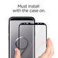 [1 Pack] Galaxy S9 Plus Screen Protector GLAS.tR Curved Black HD - Spigen Singapore