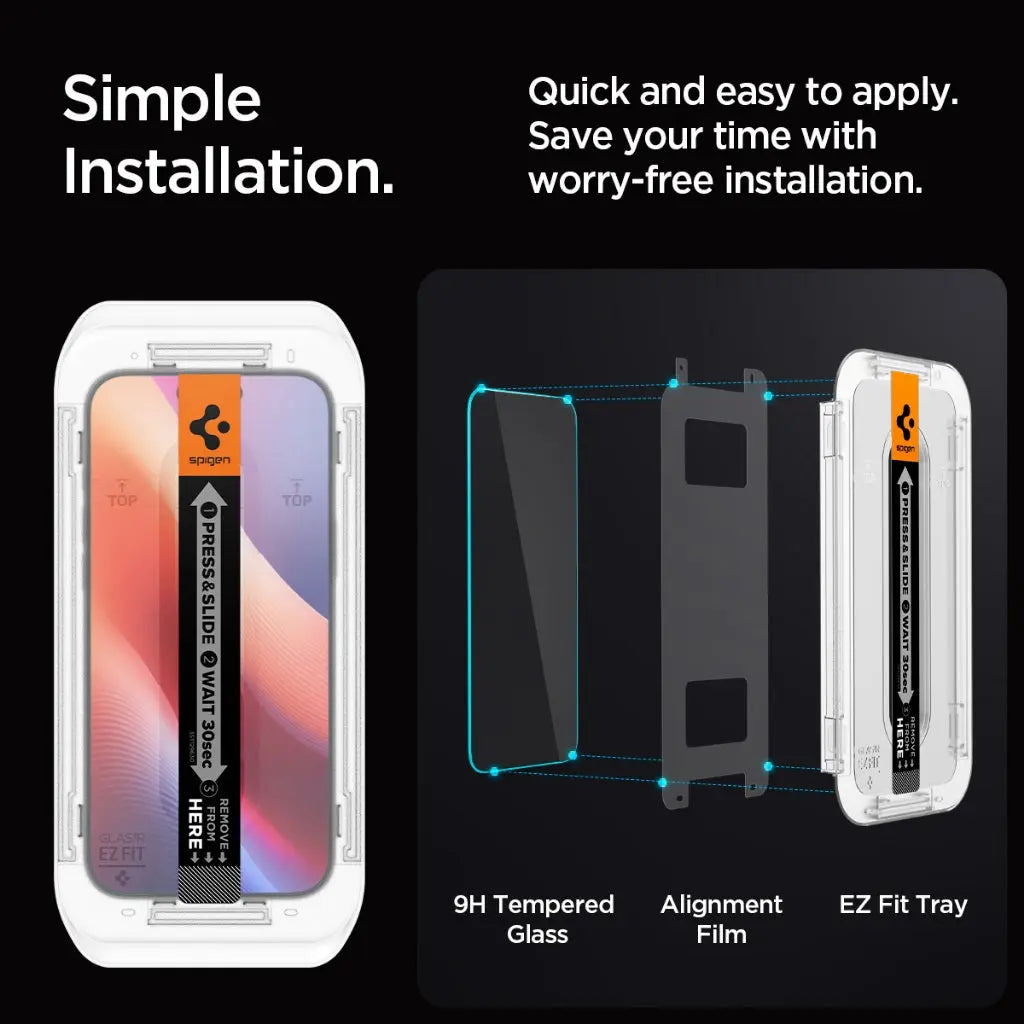 [1 Pack] Spigen iPhone 16 Pro 6.3