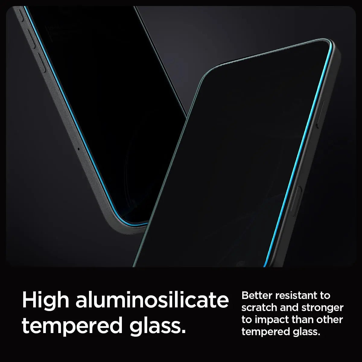 [1 Pack] iPhone 16 Pro Privacy Tempered Glass EZ Fit