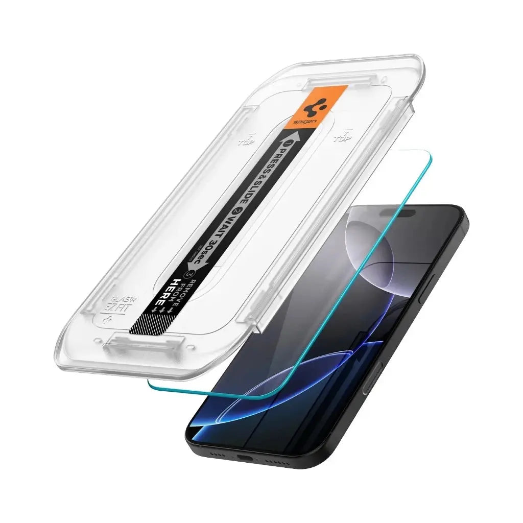 [1 Pack] iPhone 16 Pro Tempered Glass EZ Fit