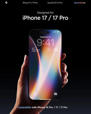 [1 Pack] iPhone 17 Pro / iPhone 17 Privacy Screen Protector Glas.tR EZ Fit Pro HD