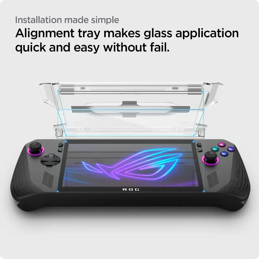 [2 Pack] ASUS ROG Ally X Screen Protector EZ FIT GLAS.tR
