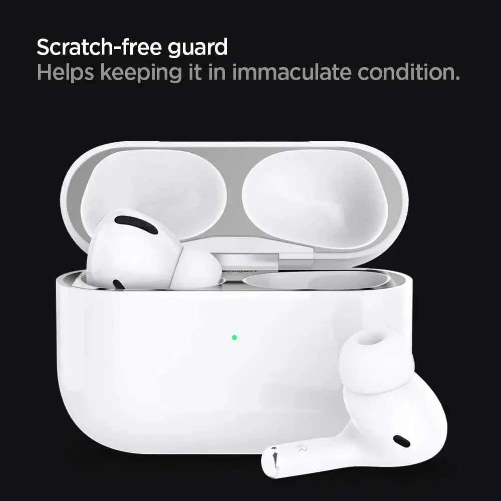 [2 Pack] AirPods Pro 2 (2022) Shine Shield AirPods Pro (2019) - Spigen Singapore