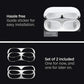 [2 Pack] AirPods Pro 2 (2022) Shine Shield AirPods Pro (2019) - Spigen Singapore