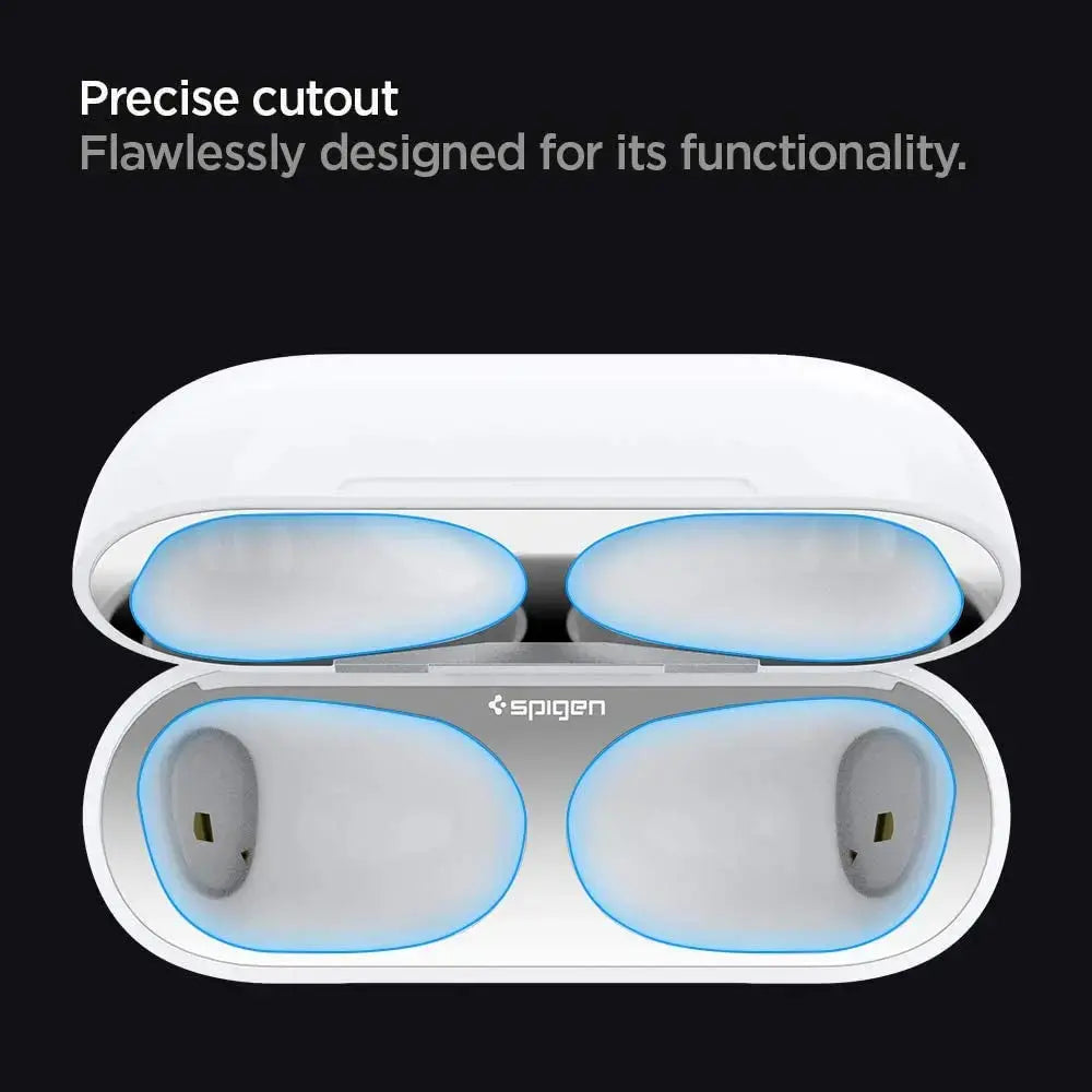 [2 Pack] AirPods Pro 2 (2022) Shine Shield AirPods Pro (2019) - Spigen Singapore
