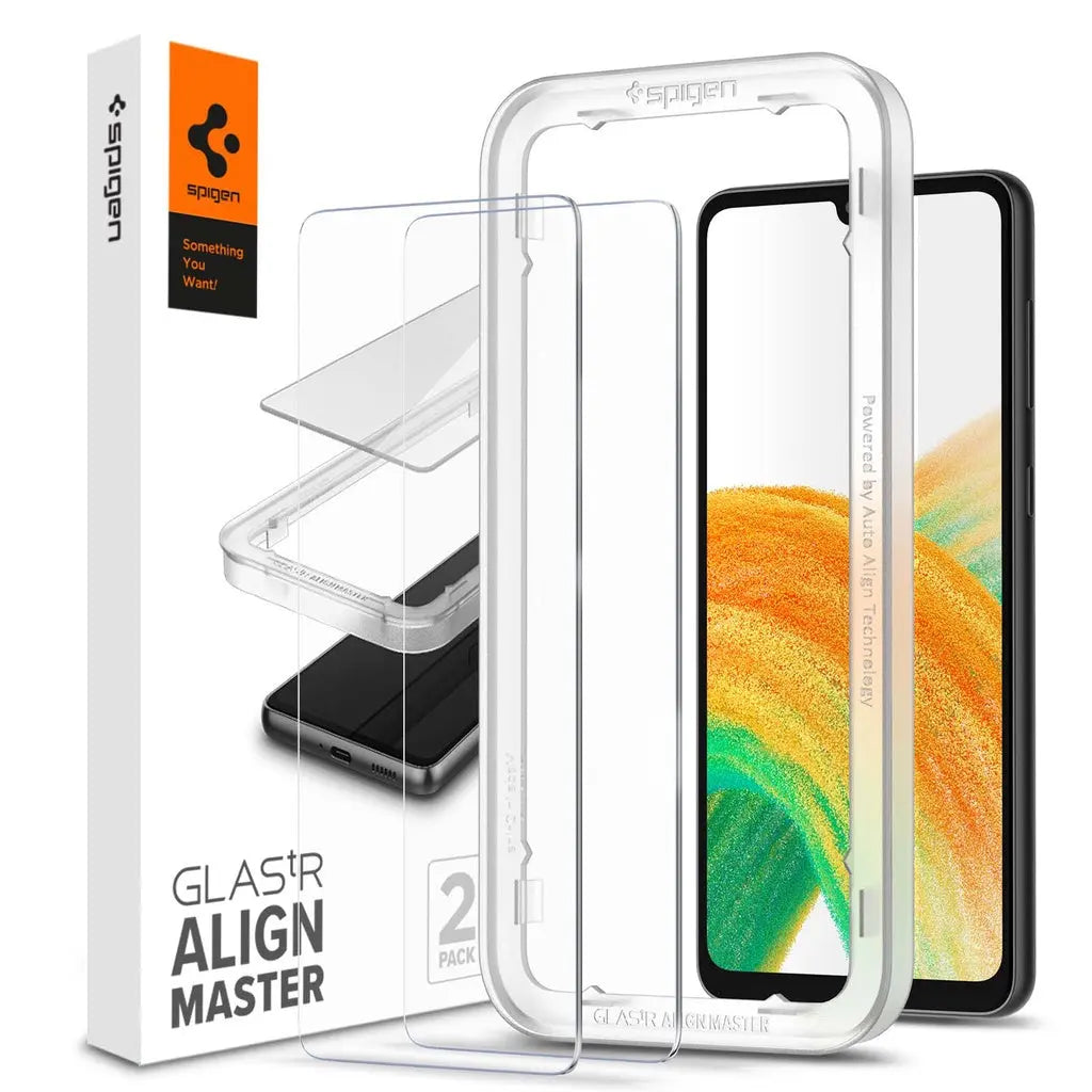 [2 Pack] Galaxy A33 Tempered Glass AlignMaster Glas.tR