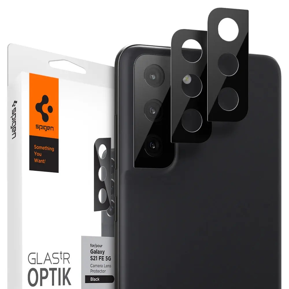[2 Pack] Galaxy S21 FE Lens Protector Optic Lens Tempered Glass