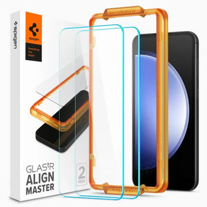 [2 Pack] Galaxy S23 FE AlignMaster Glas.tR
