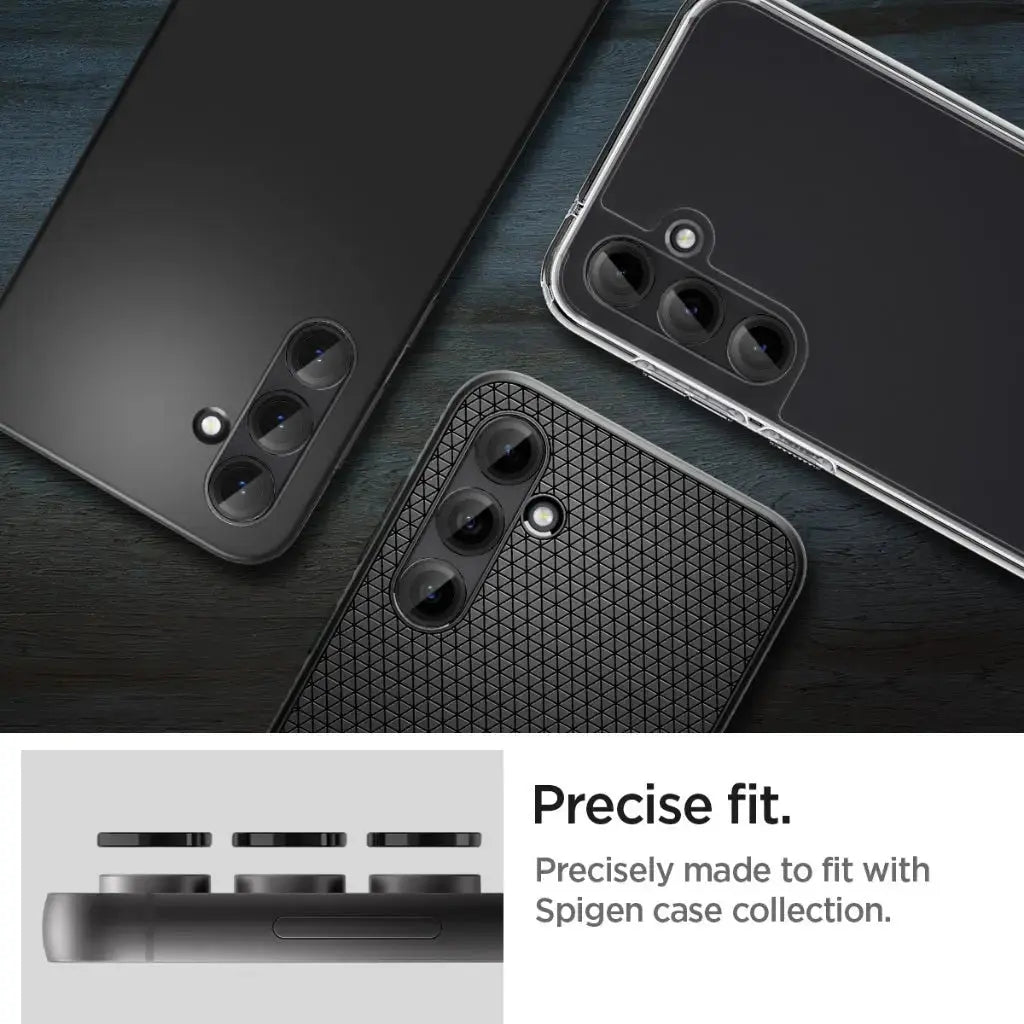 [2 Pack] Galaxy S23 FE Camera Lens Protector EZ Fit Optik Pro - Spigen Singapore