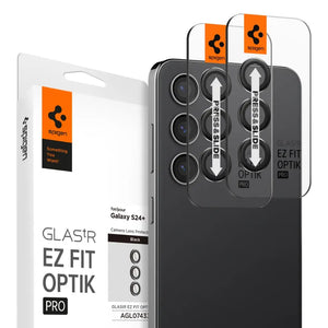 [2 Pack] Galaxy S24 Plus Camera Lens Protector EZ Fit Optik Pro