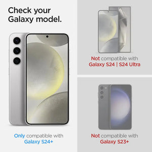 [2 Pack] Galaxy S24 Plus Screen Protector Glas.tR EZ Fit - Spigen Singapore